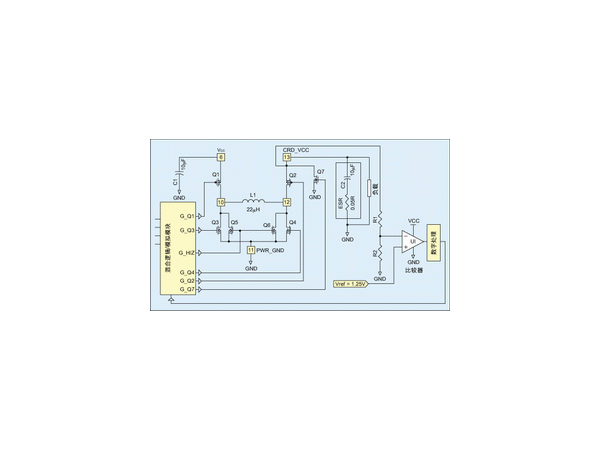 Structure and working principle of integrated DC / DC converter