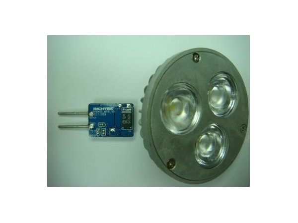 Design of non-flashing LED lamp drive scheme