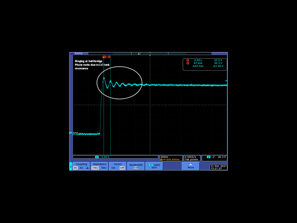 RC buffer design for motor drivers