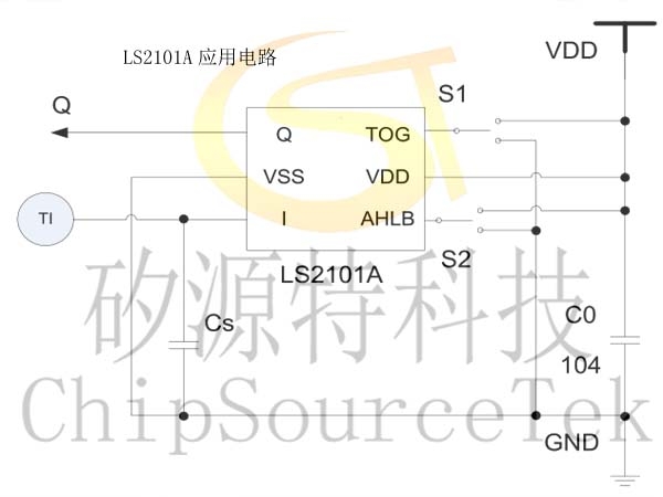 lIntroduce you to LS2101A capacitive touch detection chip PCB design considerations