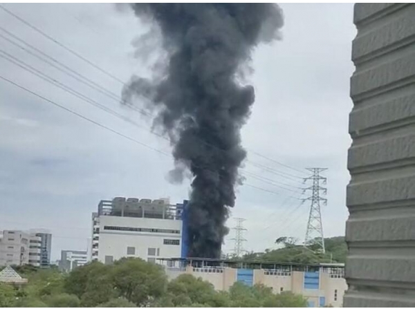 A fire broke out in Taiwan Bamboo Science Park, and four fabs responded