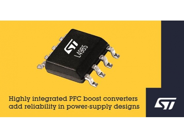 Italian French semiconductor high integration PFC boost converter, solving the design challenge of startup circuit