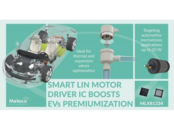 MLX81334 New Motor Driver Chip Significantly Improves Electric Vehicle Electric Heating Management Performance