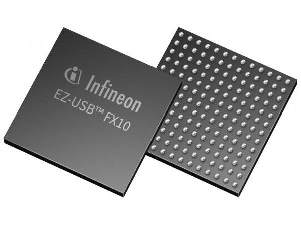 Infineon launches the industry‘s first USB 10 Gbps peripheral controller