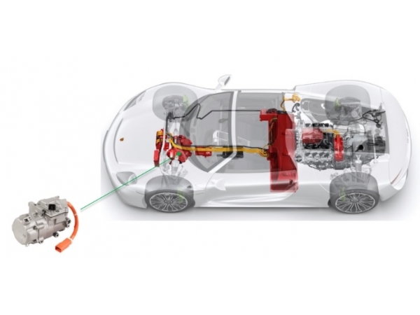 Electric compressor design -ASPM module