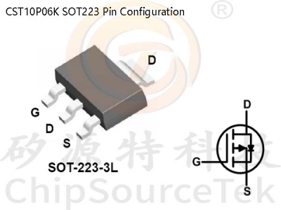 CST10P06K SOT223