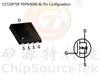 CST20P70F PDFN5060-8L