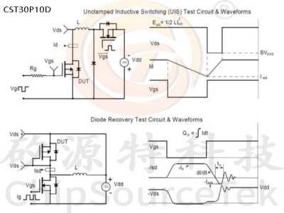 CST30P10D DFN2020-6L