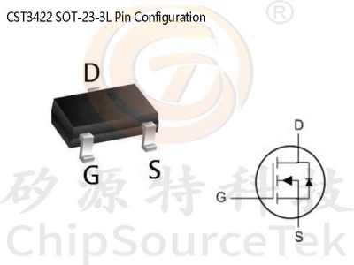 CST3422 SOT-23-3L