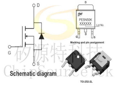 PE5N50K TO252-2L