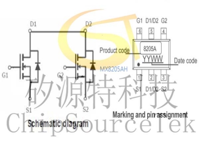 MX8205AH SOT23-6