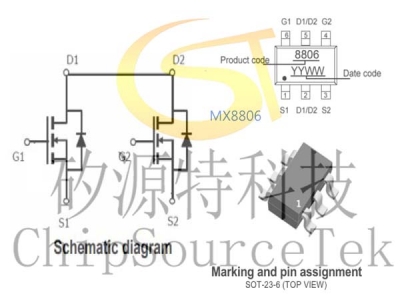 MX8806 SOT23-6