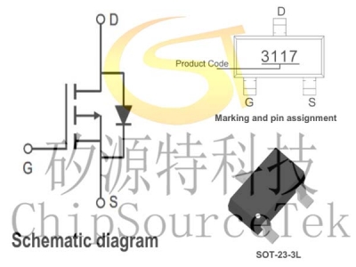 PE3117 SOT23-3L