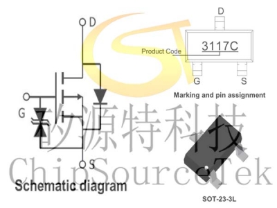 PE3117C SOT23-3L