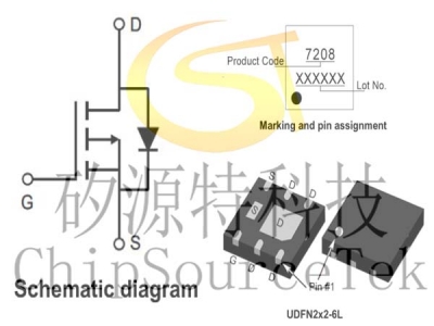 PE7208F UDFN2x2-6L