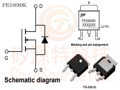 PE5890K TO-252-2L
